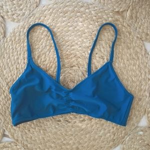 NWOT XS Dark Blue Adjustable Bikini Top